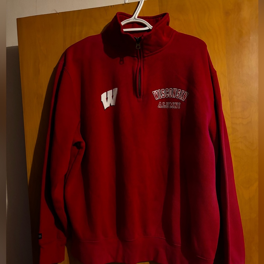 Wisconsin Alumni Red Sweater